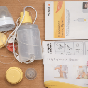 mam baby starter gift pouch with feeding essentials